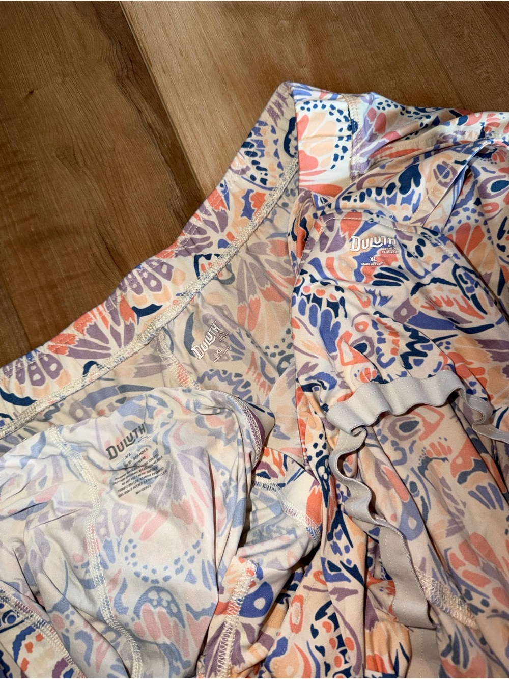 Duluth Trading Co 3 Piece Butterfly Sleep Set XL Oversized Pockets - Picture 5 of 6